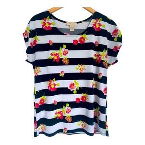 Diana Belle Floral Top. Size: L
